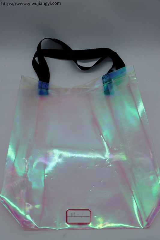 Iridescent Laser PVC Tote Bag