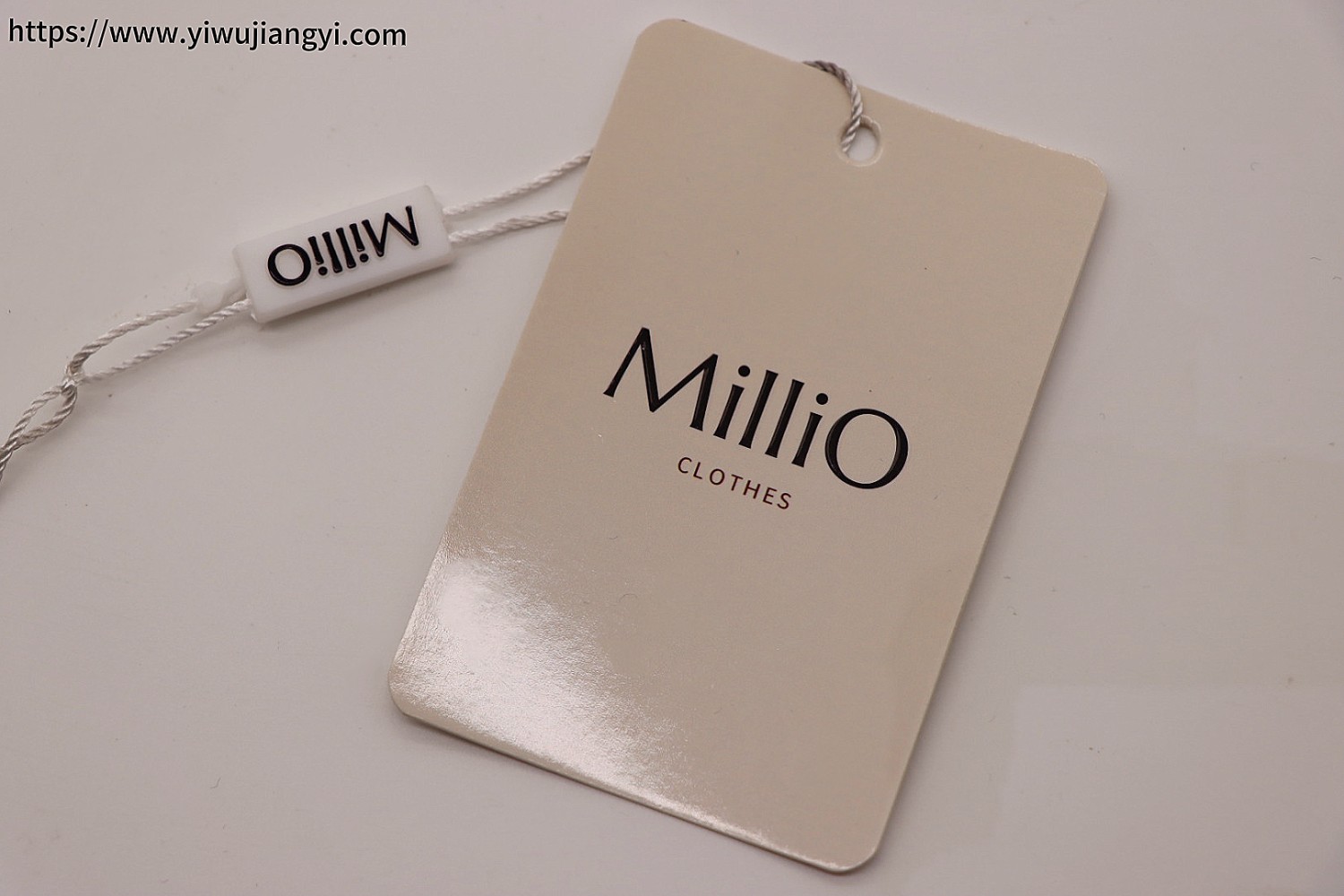MilliO CLOTHES Brand Clothing Tag