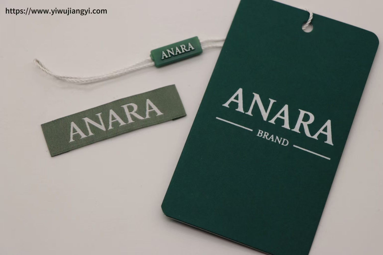 ANARA Clothing Tag Set