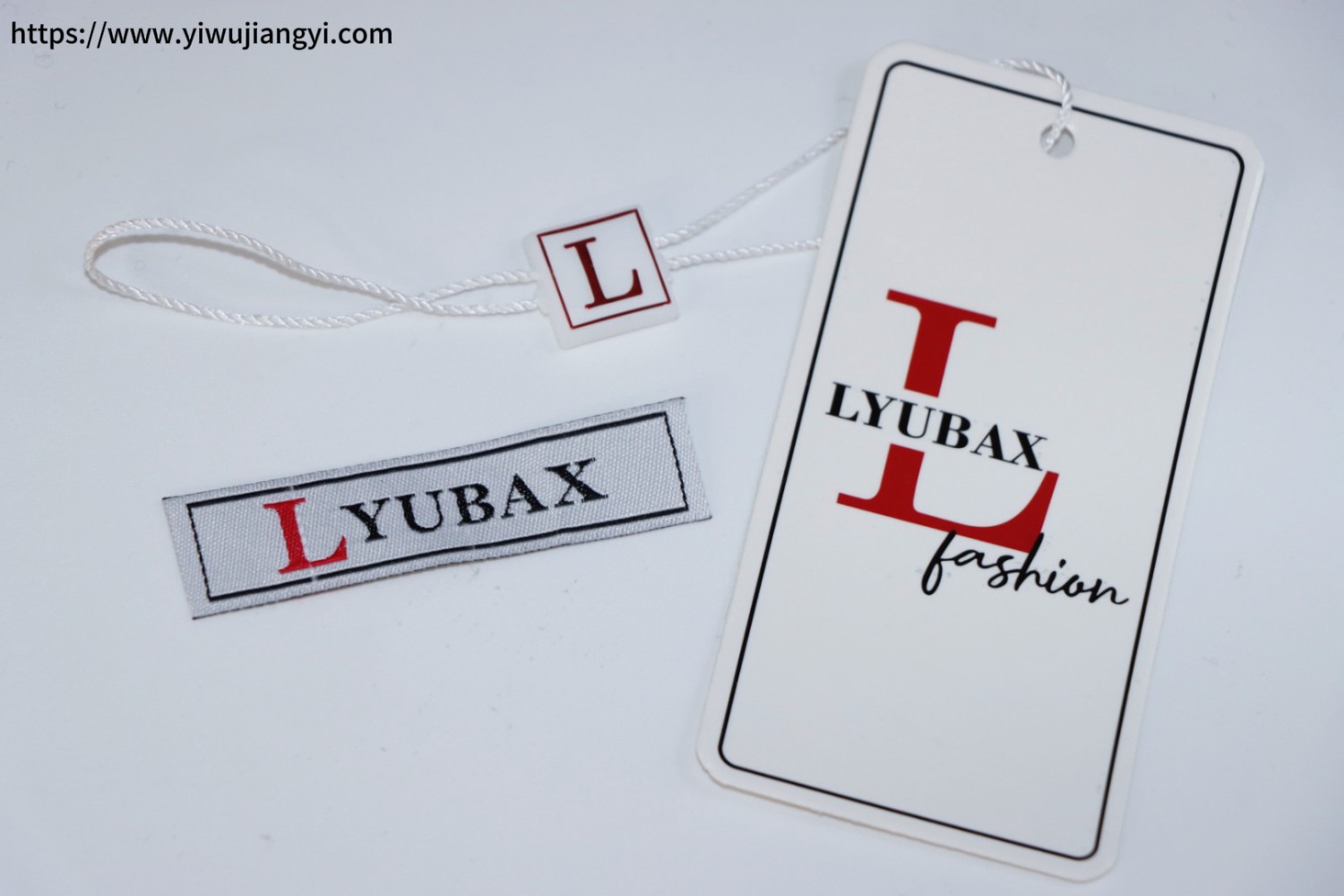 LYUBAX fashion Brand Clothing Tag Set